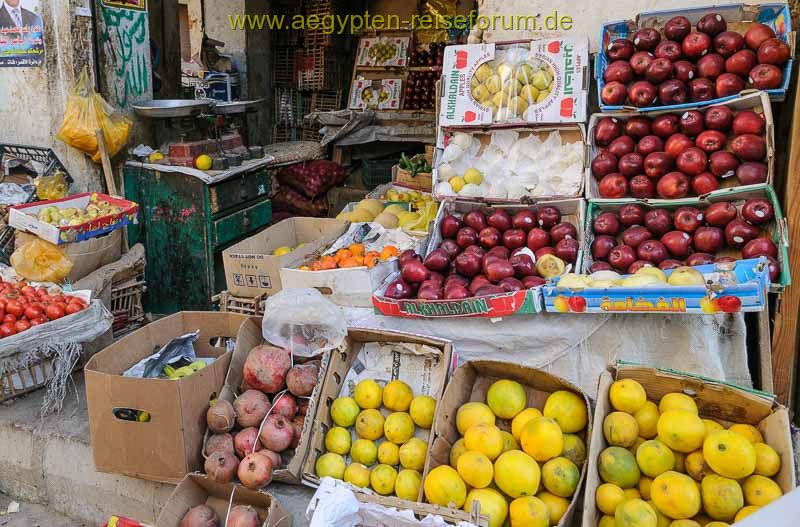 Obststand in Luxor