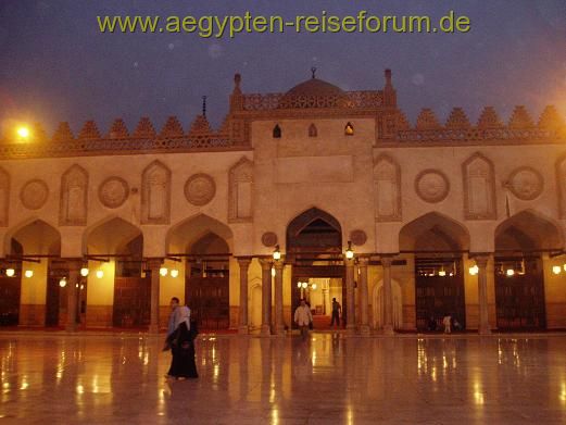 Al-Azhar-Moschee in der Dämmerung