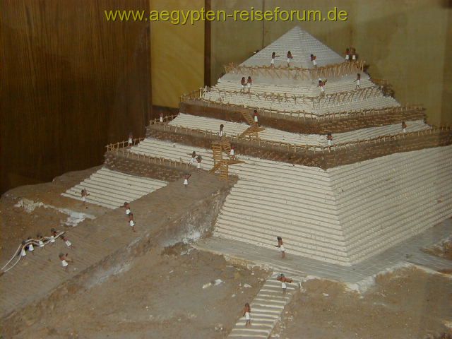 Pyramidenbau auf dem Gizza Plateau