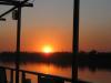 Sonnenuntergang  in Dendera