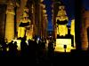 Luxor Tempel bei Nacht