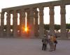 Sonnenuntergang im Luxor-Tempel Sonnenuntergang im Luxor-Tempel