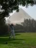 Trentsport Golf vor den Pyramiden