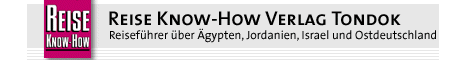Reisef�hrer �ber �gypten, Jordanien, Israel und Ostdeutschland