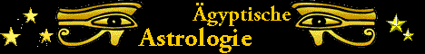 Ägyptische Astrologie