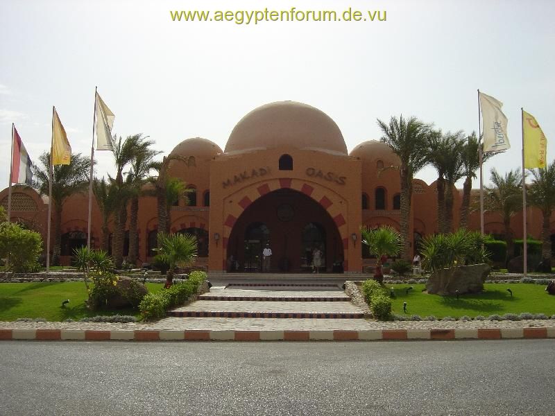 Haupteingang Makadi Oasis