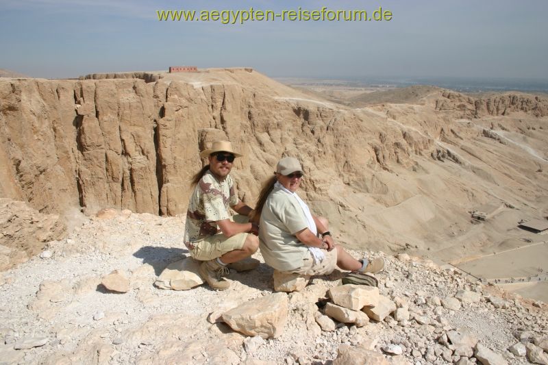El Qurn -  über Hatschepsut Tempel