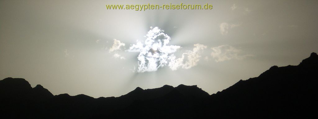 Sonnenuntergang am Sinai