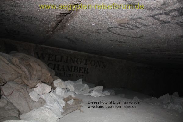 Entlastungskammer Cheopspyramide