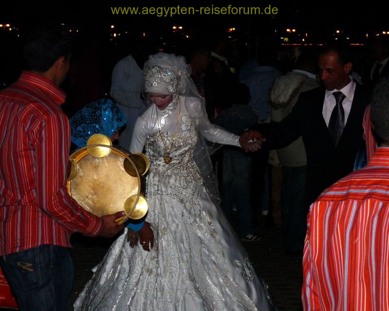 Hochzeitsfeier am Nil