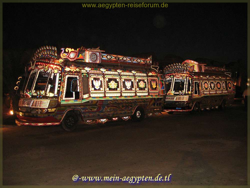Nacht-Busse in El Gouna