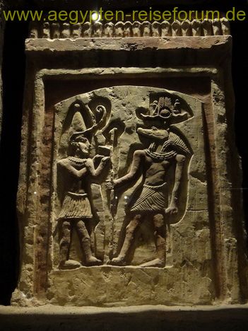 Sobek im Krokodilmuseum - Kom Ombo-Tempel