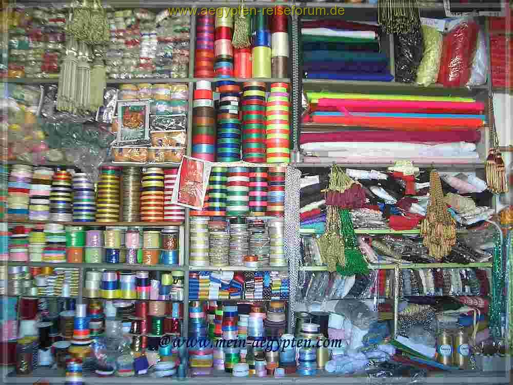 Wunderschöner Handarbeitsladen in Hurghada/Dahar - Originalfarben
