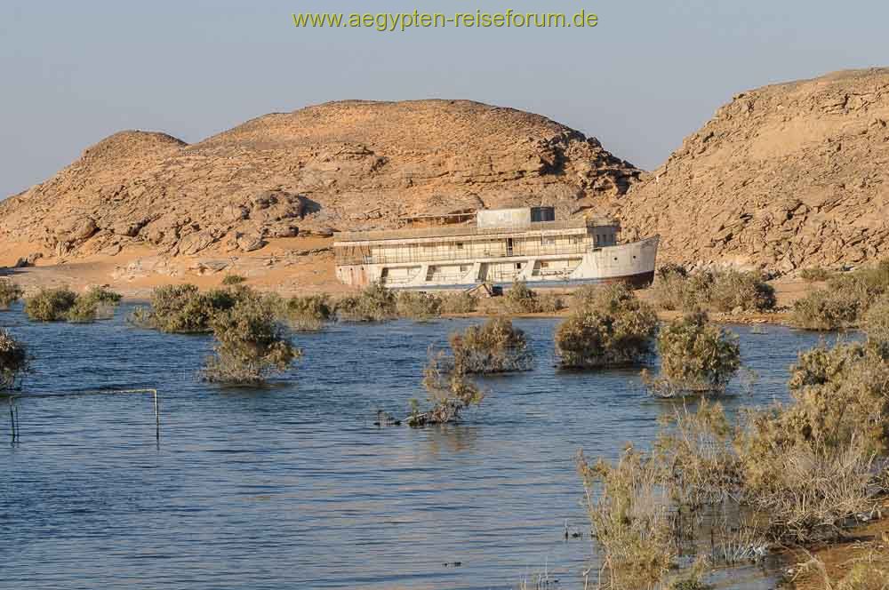 Hausboot am Lake Nasser