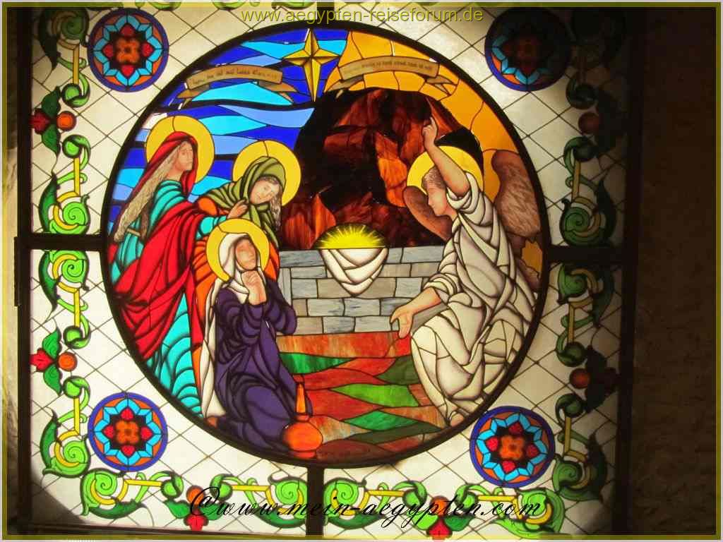 Eingangstür zu einem Gebetssaal im St. Antoniuskloster