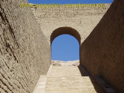 Treppe ins "Blaue", Assasif, Luxor