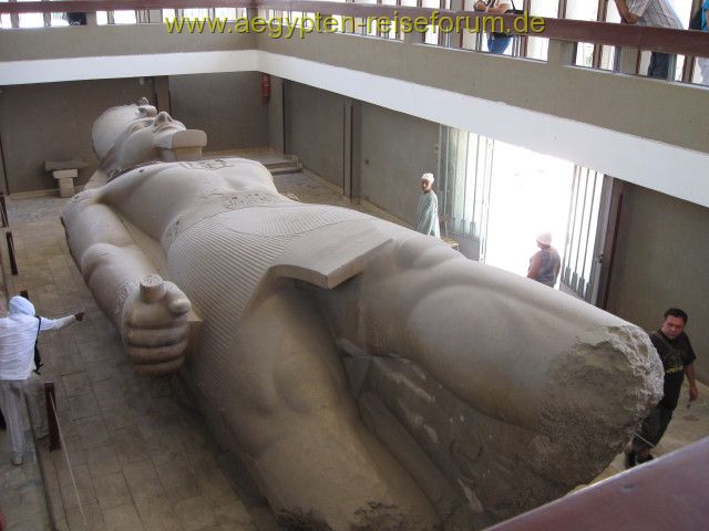 Ramses II in Memphis