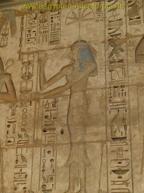 Seshat in Medinet Habu