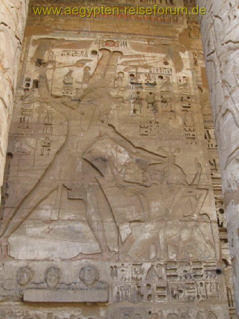 In Medinet Habu