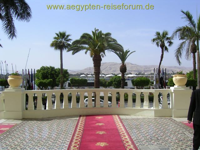 Ausblick auf die Westbank