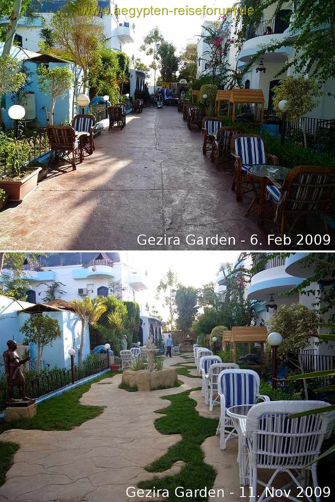 Gezira Garden 2009 Jan & Nov