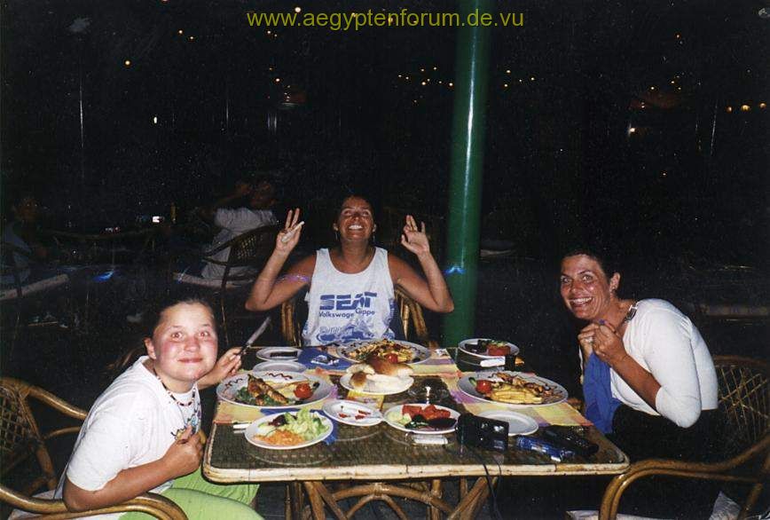 Abendessen in Nuweiba