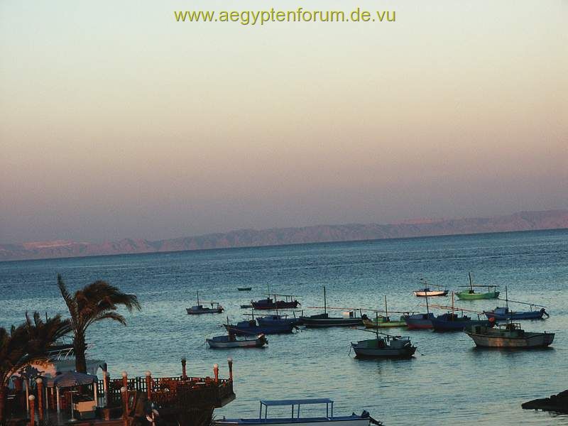 shedwan golden beach: abendstimmung