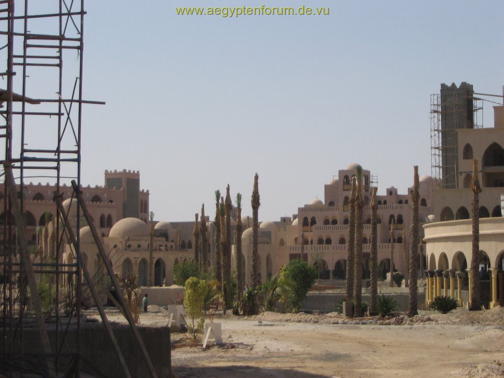 Baustelle Makadi Palace März