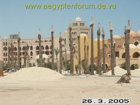 Baustelle Makadi Palace vom März