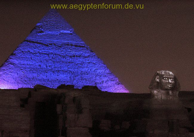 Blaue Pyramide