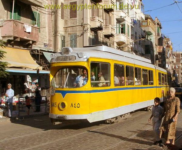 Strassenbahn in Alexandria