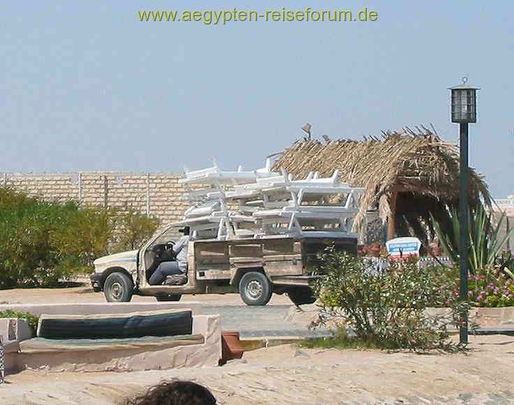 sehr luftiger Transporter