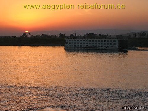 Sonnenuntergang III, gezoomt