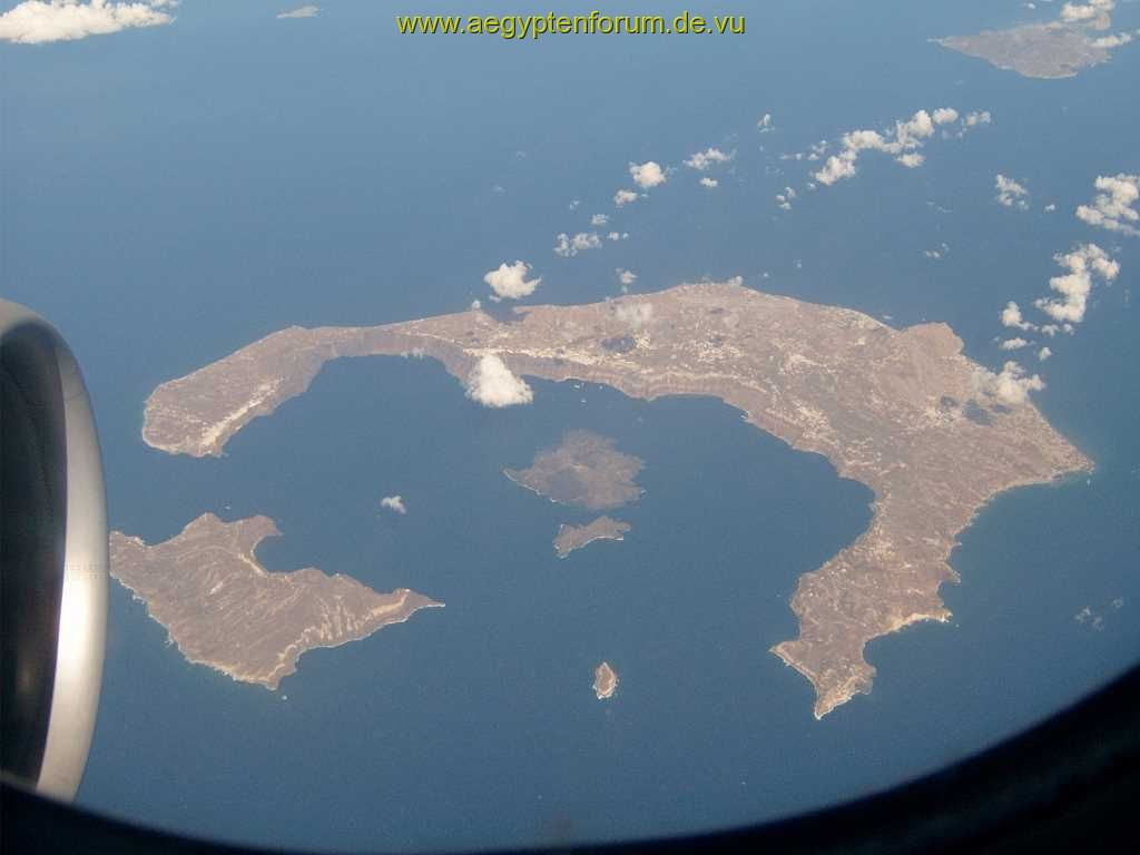 Die Insel Santorin