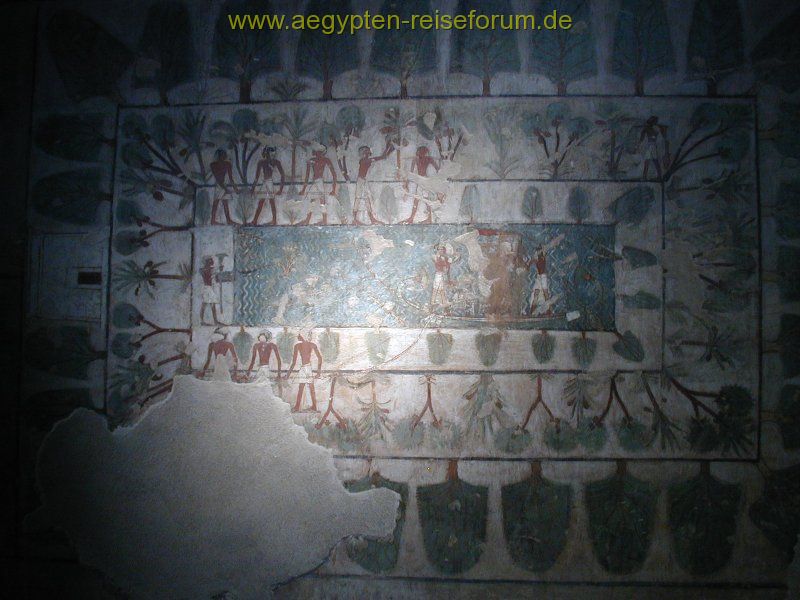 Botanischergarten im alten Ägypten