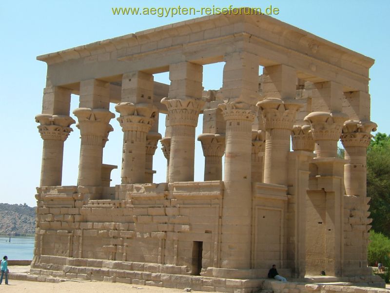 Trajan Kiosk im Philae Tempel