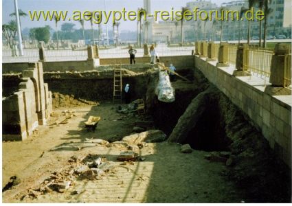 Baustelle Luxortempel