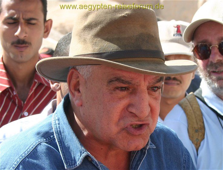 Zahi Hawass in Action