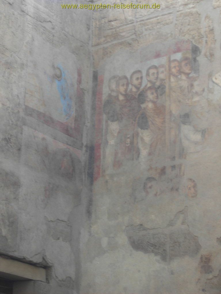 Römische Malerei im Luxortempel
