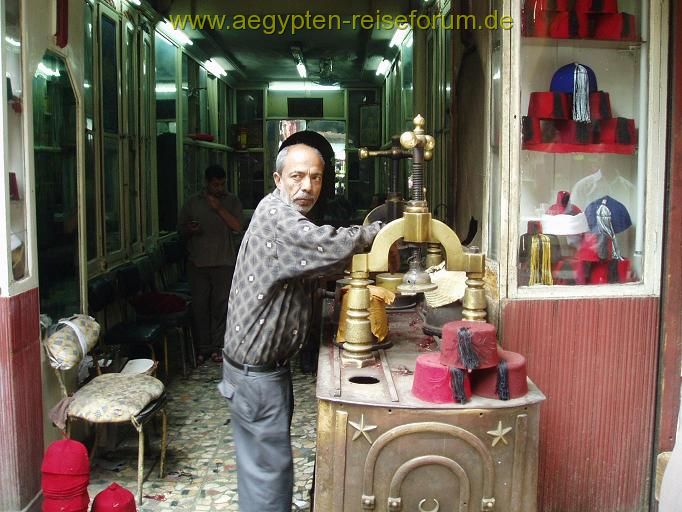 Fez-Hersteller in Kairo