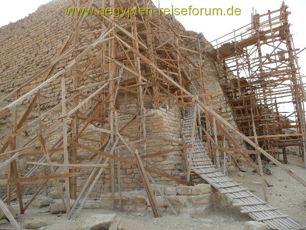 Sakkara vor Einsturz gerettet