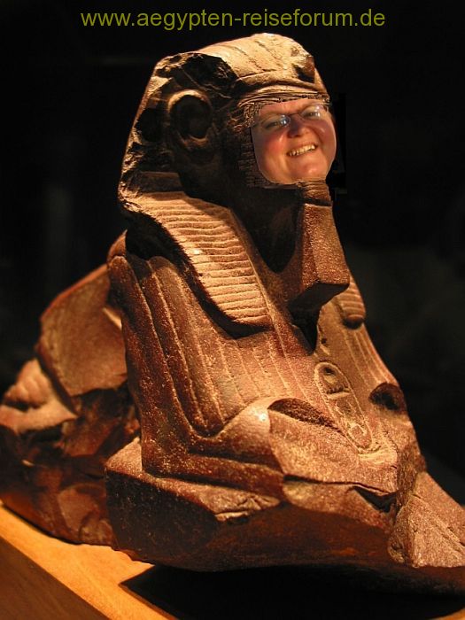 Laecheln der Sphinx