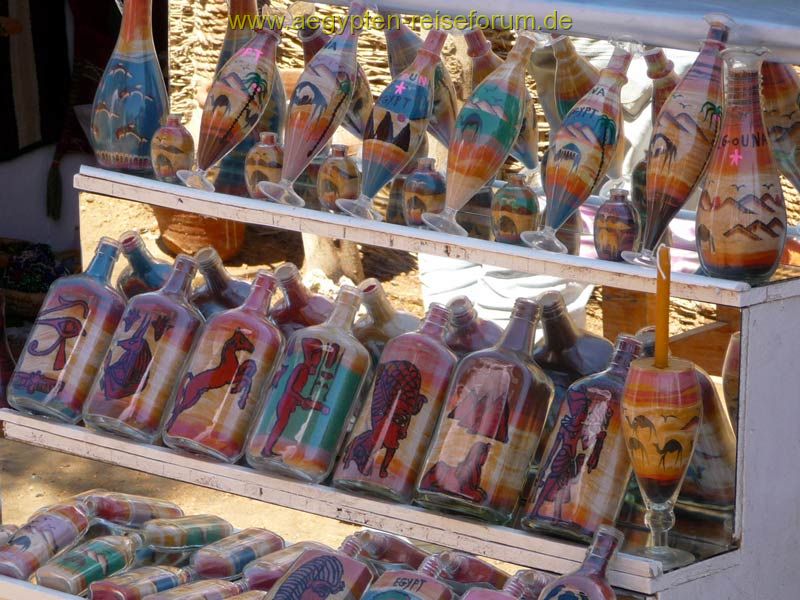 Sandflaschen El Gouna