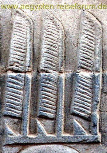 lange Hieroglyphe