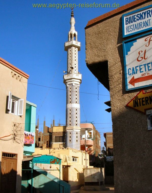 Minarett in Theben West