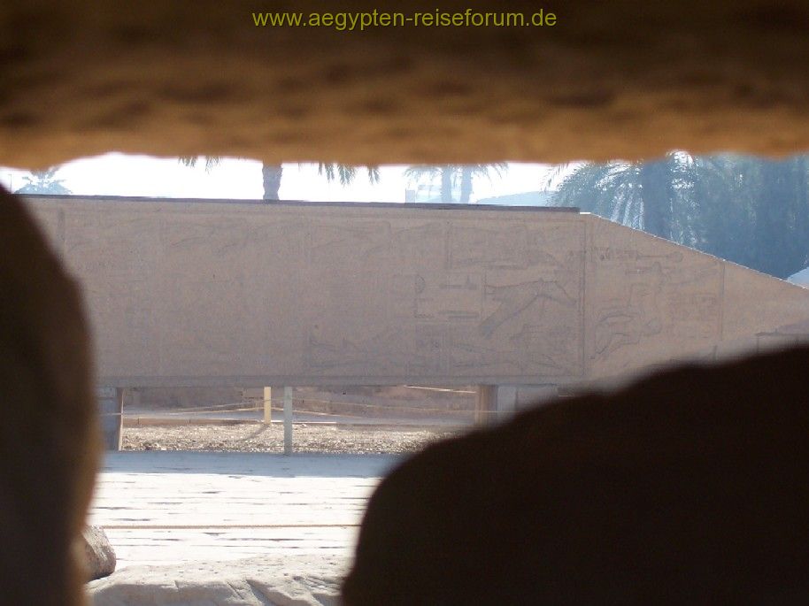 Liegender Obelisk in Karnak