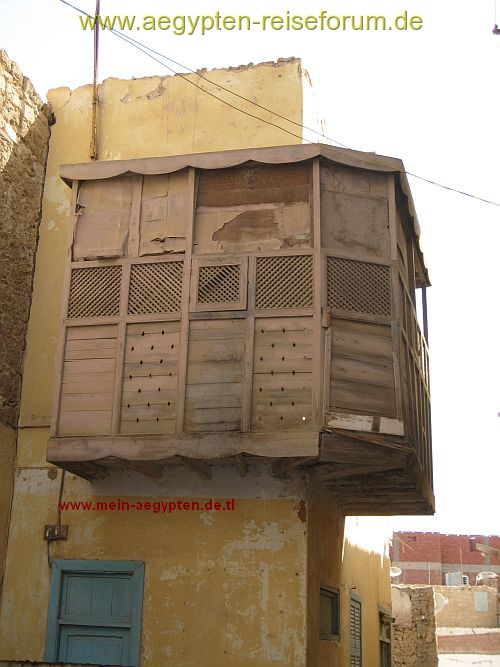 Alte "Balkone" in El Qusier