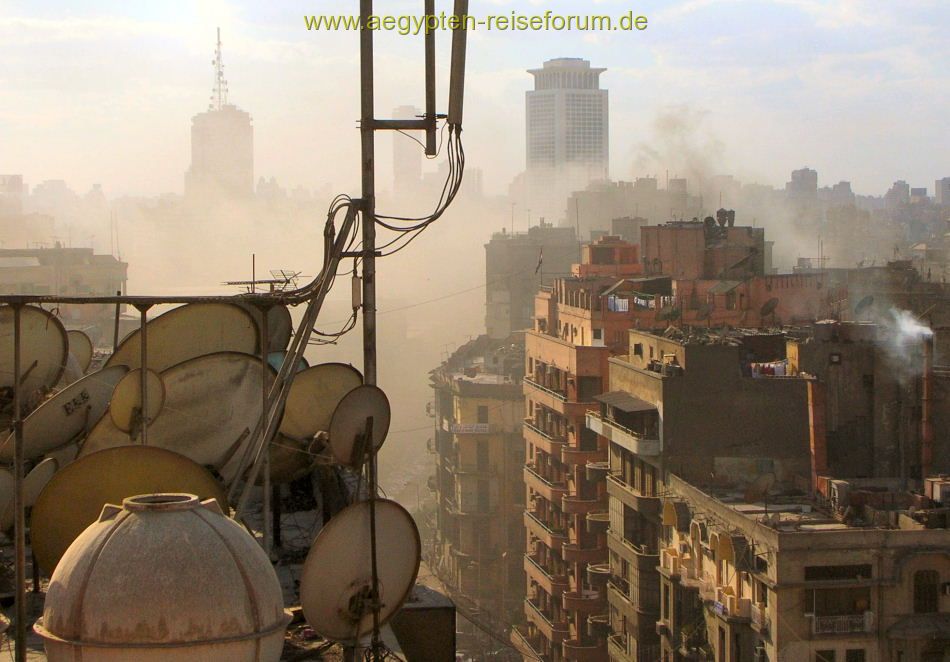 Balkon im Nebel