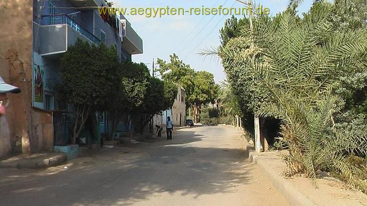 Dorfstraße in Medinet Habu