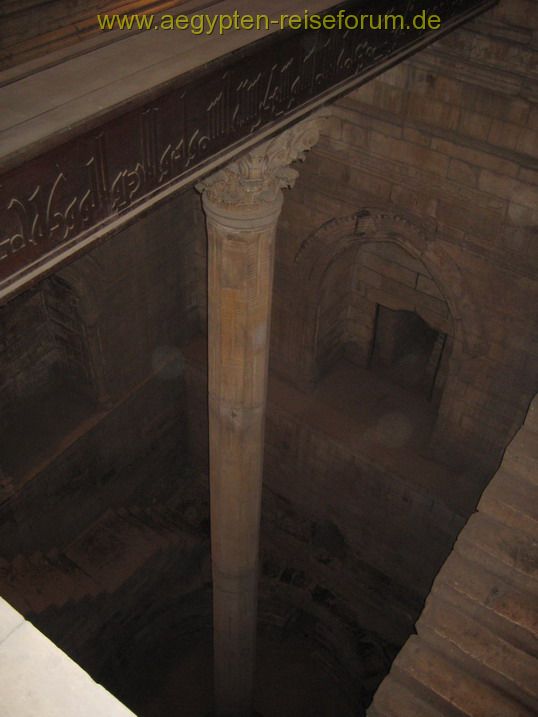 Nilometer auf der Nilinsel Roda - Kairo